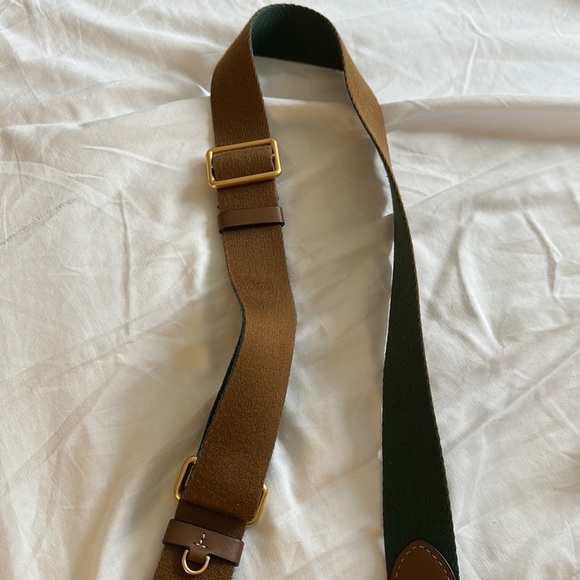 Tory Burch T Monogram MINI Leather Shoulder Bag in Moose - Picture 8 of 16